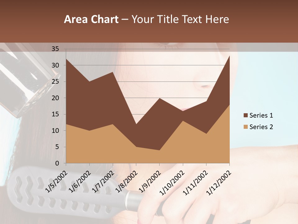 Single Coastal Senior PowerPoint Template