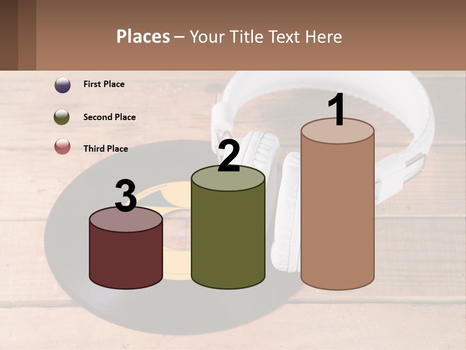 White Sea Standing PowerPoint Template