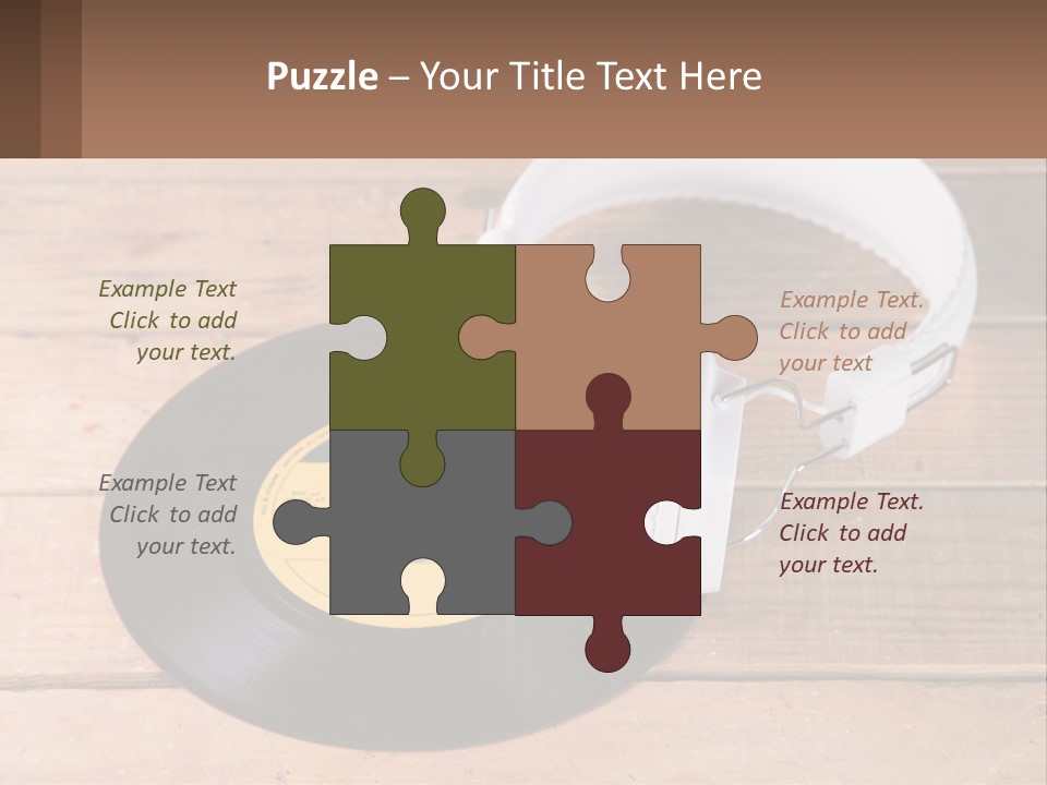 White Sea Standing PowerPoint Template