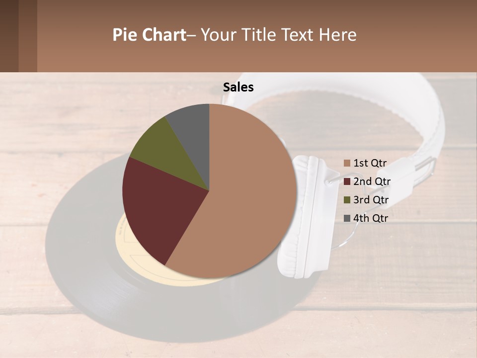 White Sea Standing PowerPoint Template