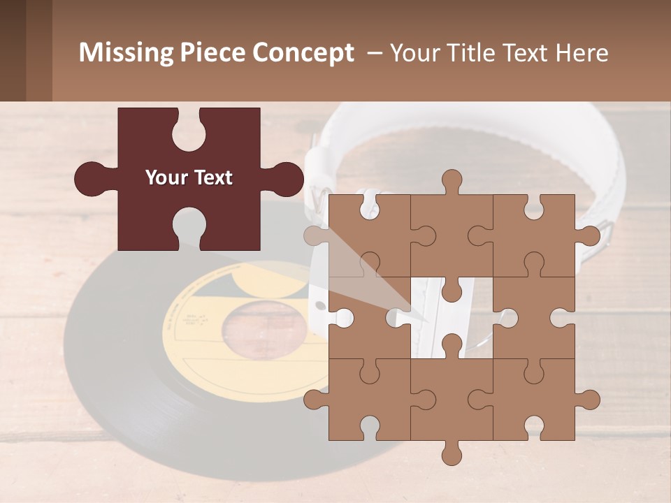 White Sea Standing PowerPoint Template