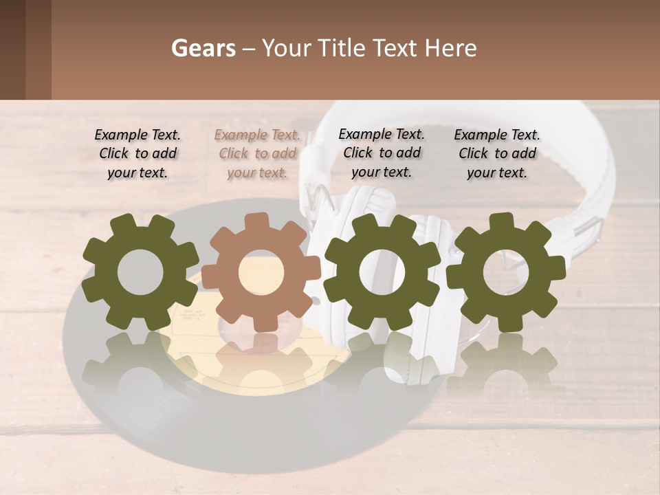 White Sea Standing PowerPoint Template