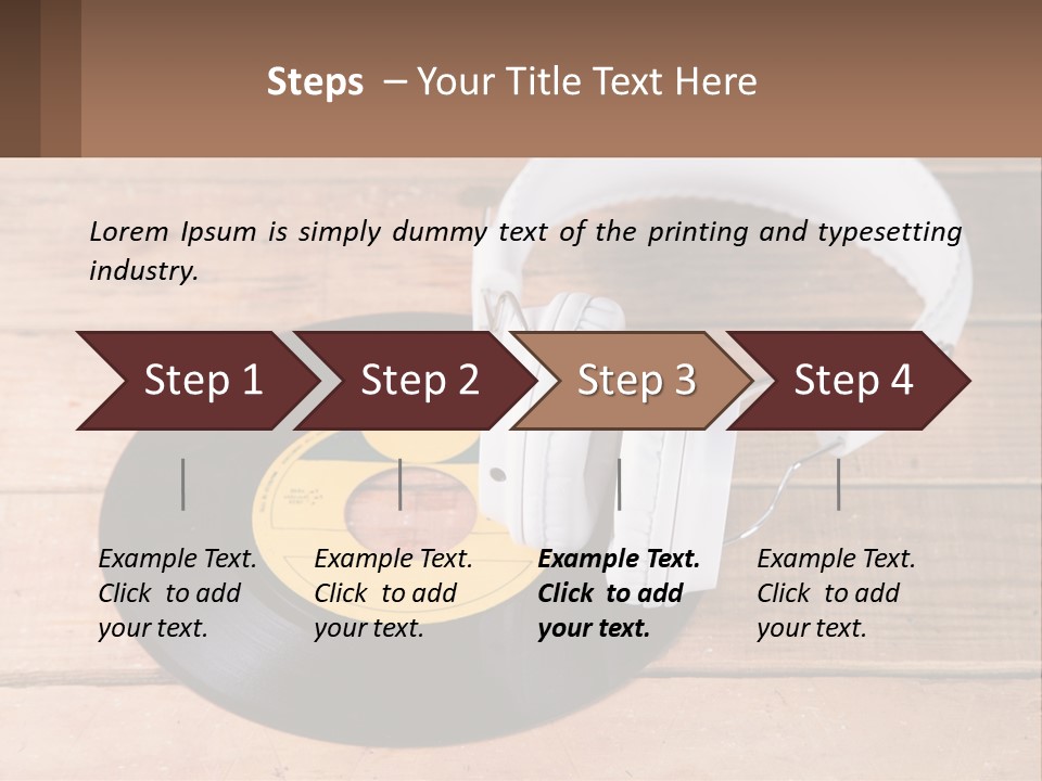 White Sea Standing PowerPoint Template