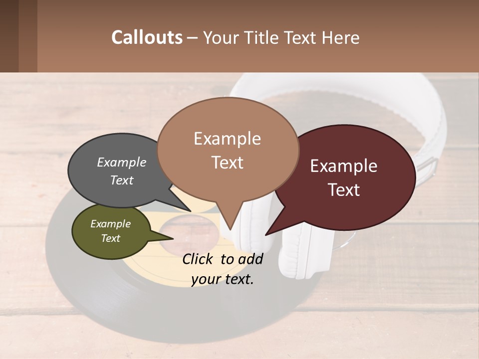 White Sea Standing PowerPoint Template