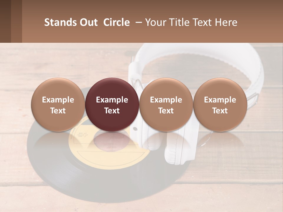 White Sea Standing PowerPoint Template