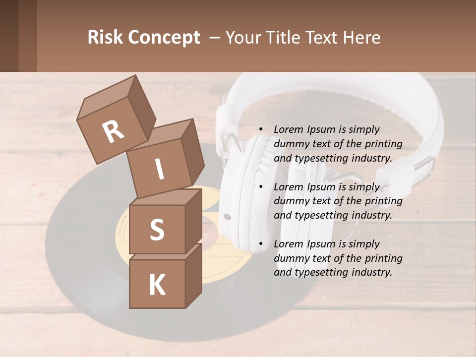 White Sea Standing PowerPoint Template