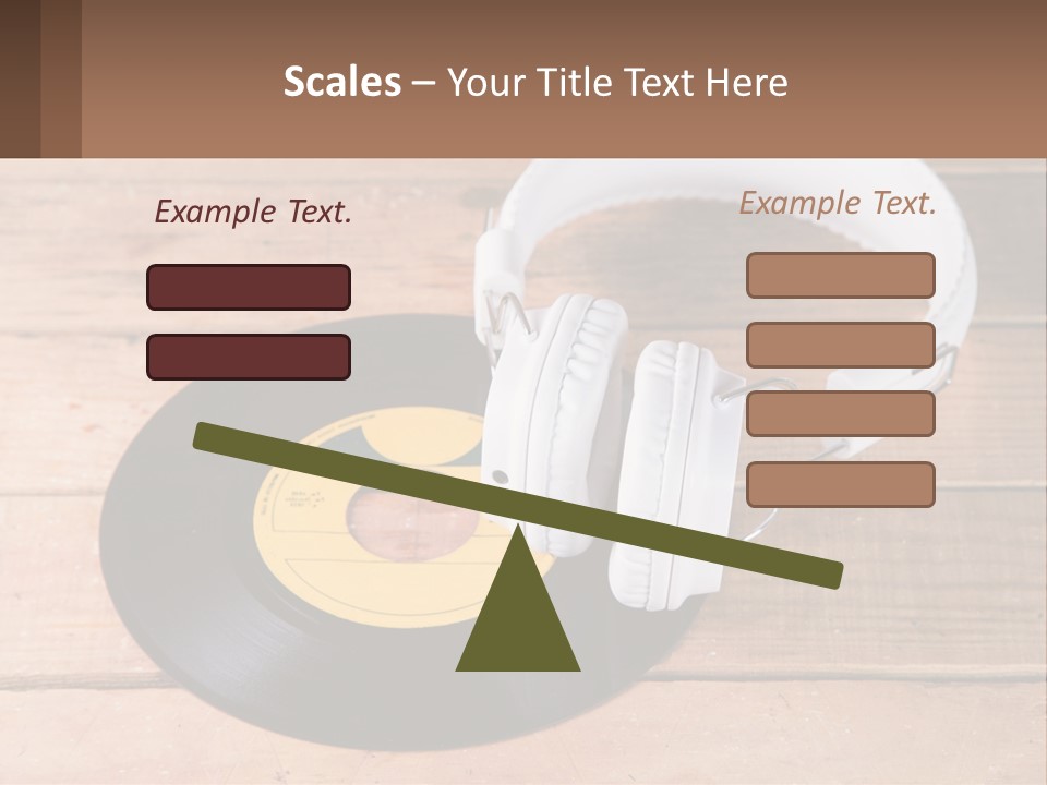 White Sea Standing PowerPoint Template