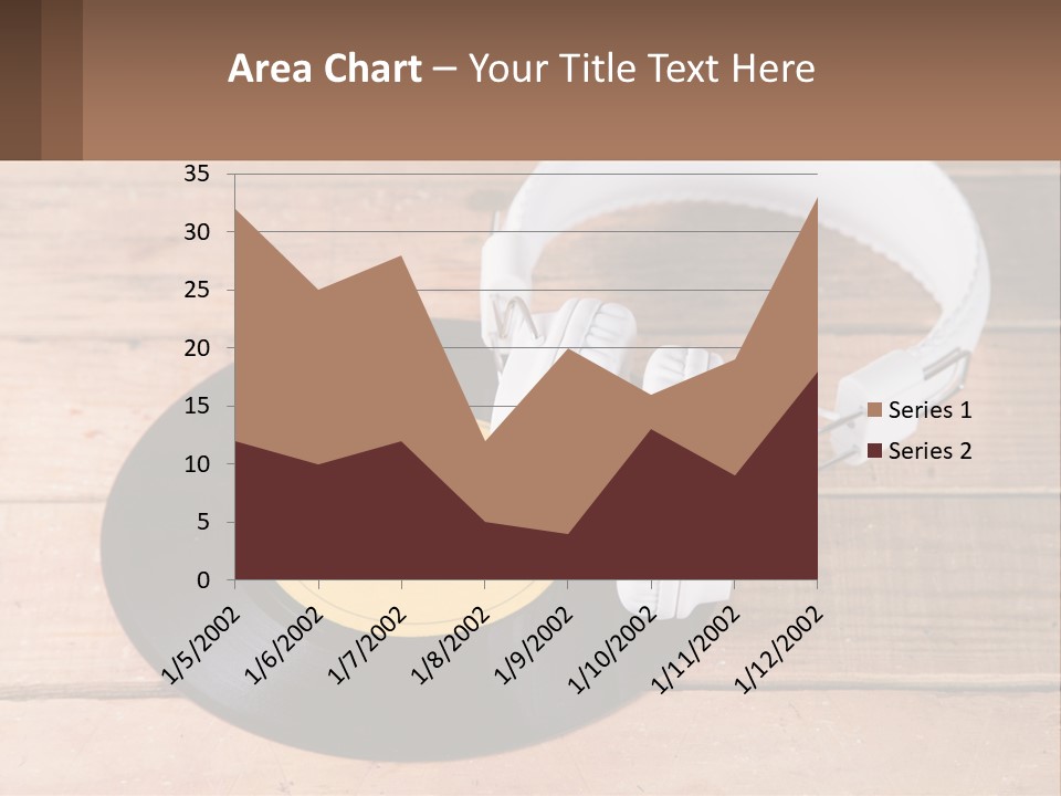 White Sea Standing PowerPoint Template