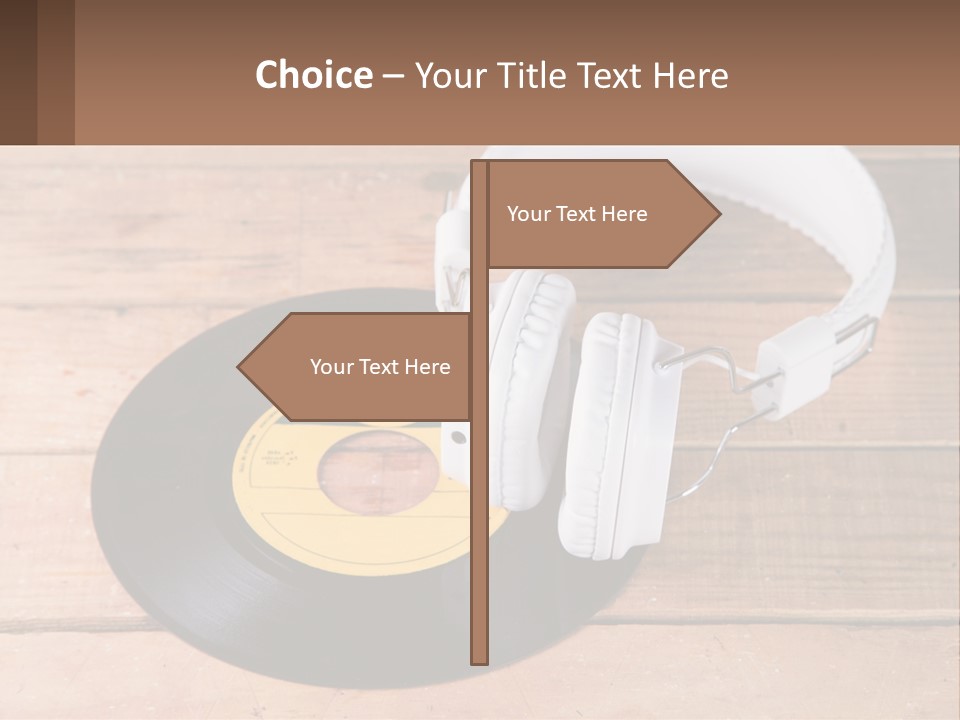 White Sea Standing PowerPoint Template