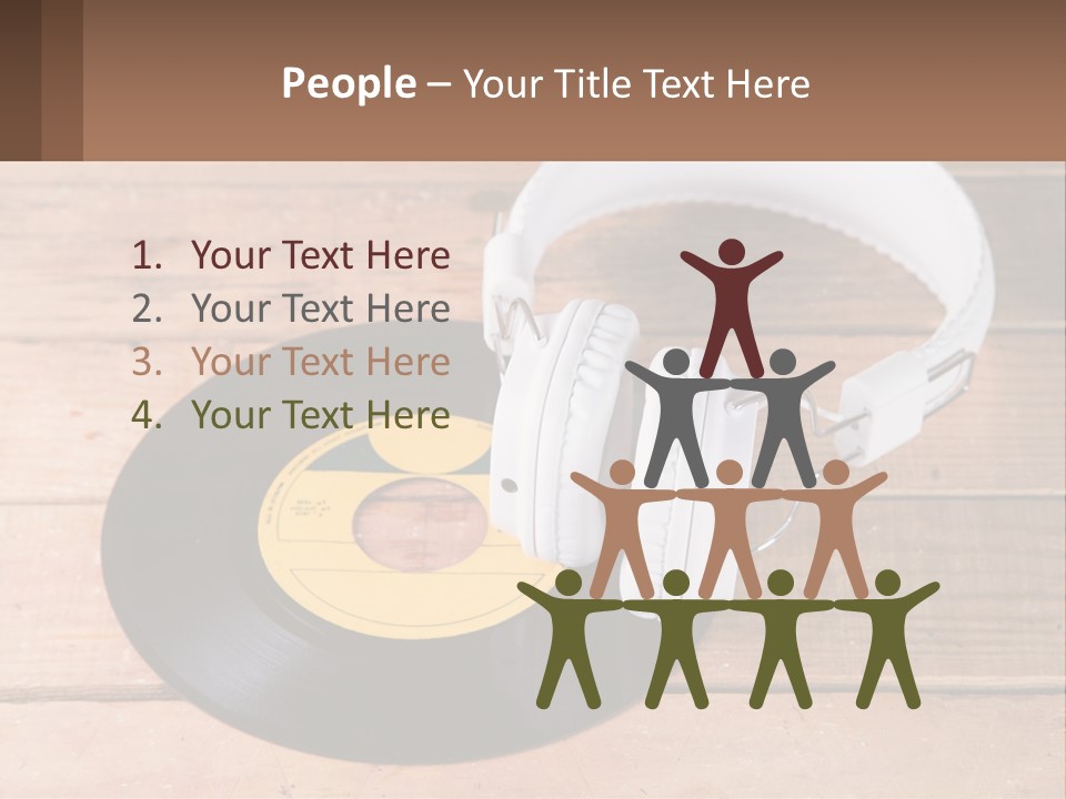 White Sea Standing PowerPoint Template