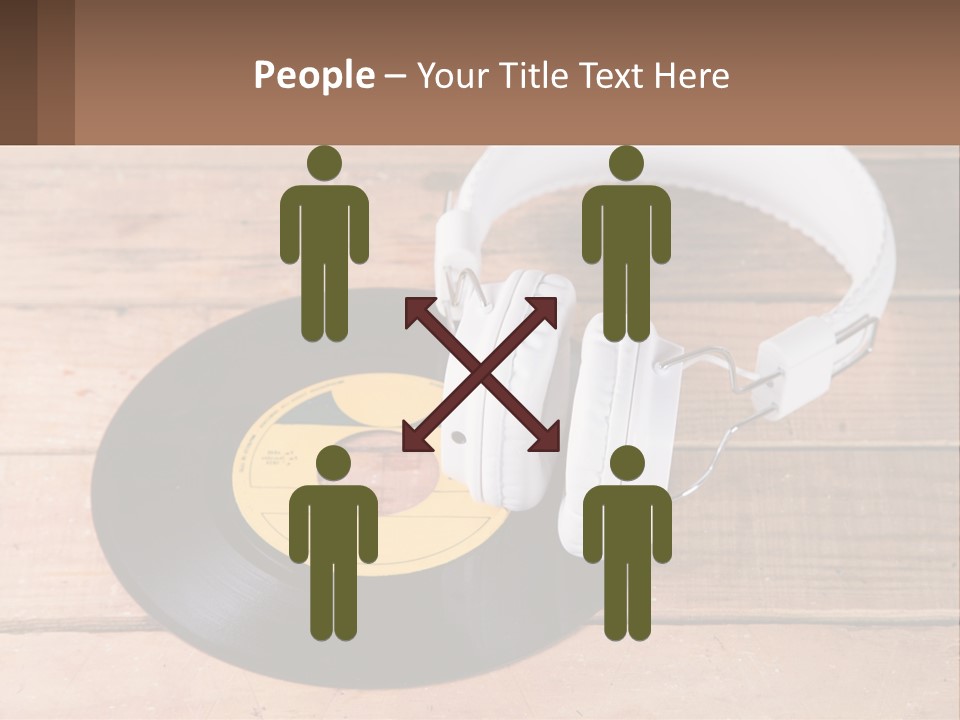 White Sea Standing PowerPoint Template