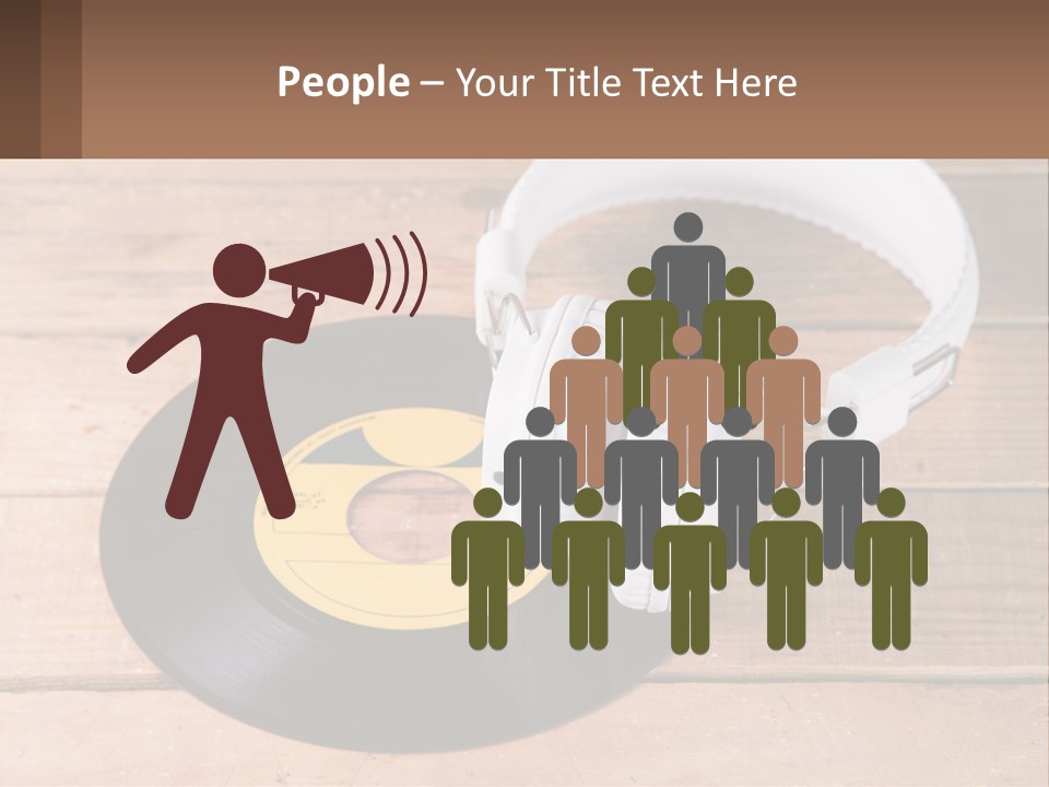 White Sea Standing PowerPoint Template