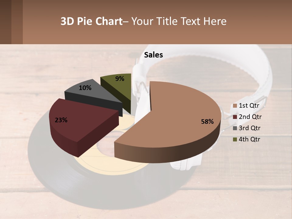 White Sea Standing PowerPoint Template