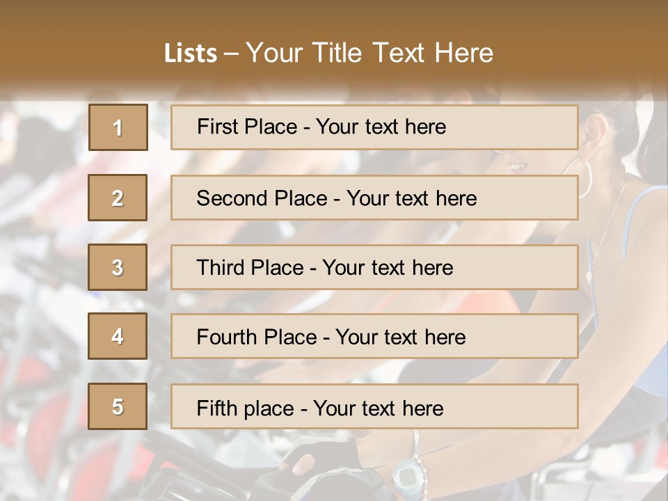 Sunrise Portrait Senior PowerPoint Template