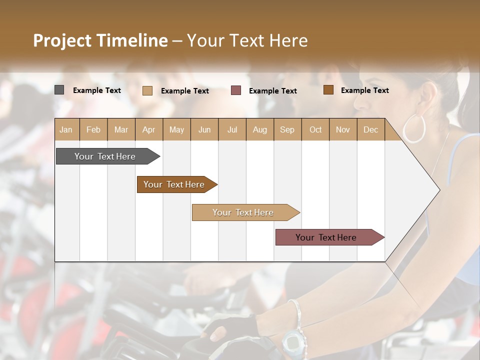 Sunrise Portrait Senior PowerPoint Template