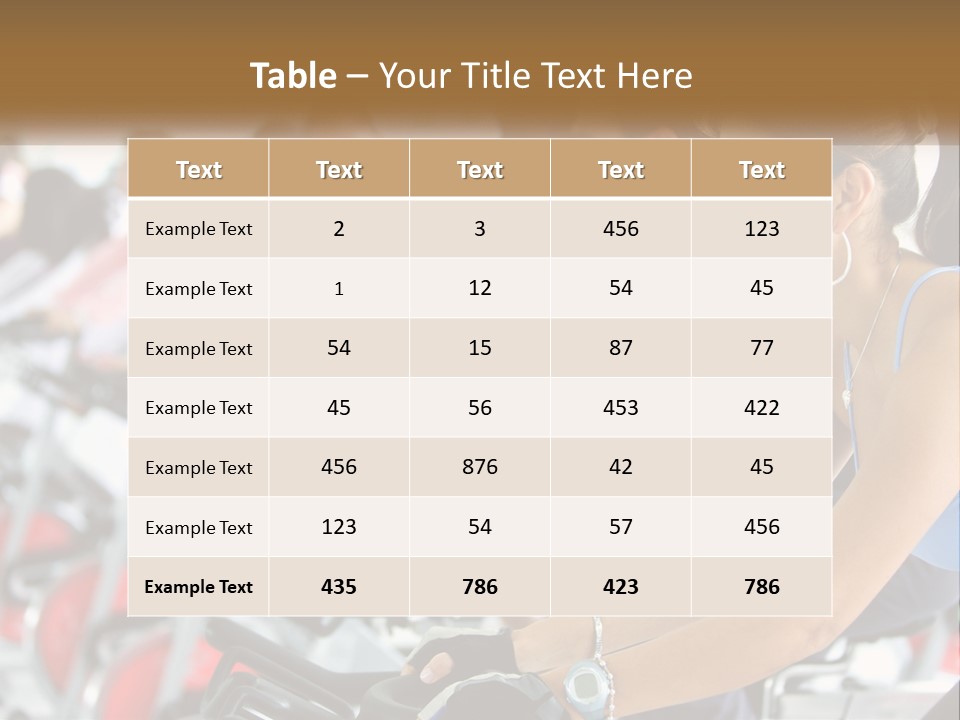 Sunrise Portrait Senior PowerPoint Template