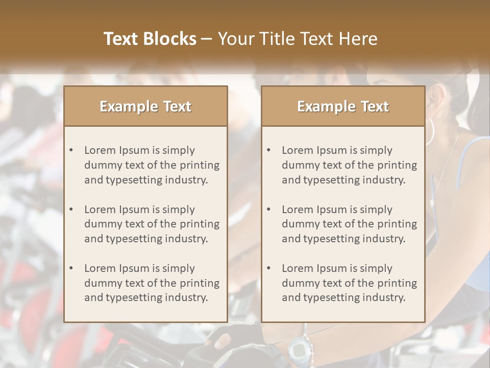 Sunrise Portrait Senior PowerPoint Template