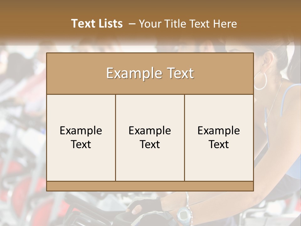 Sunrise Portrait Senior PowerPoint Template