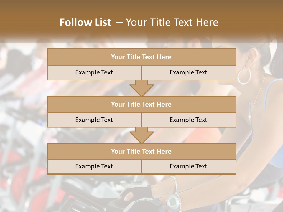 Sunrise Portrait Senior PowerPoint Template