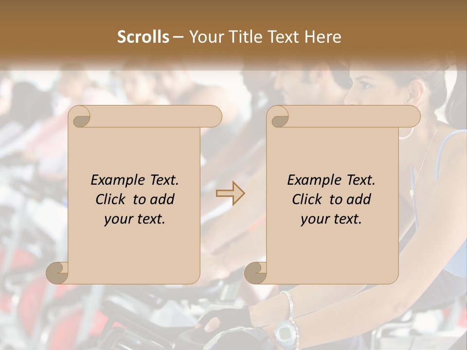 Sunrise Portrait Senior PowerPoint Template