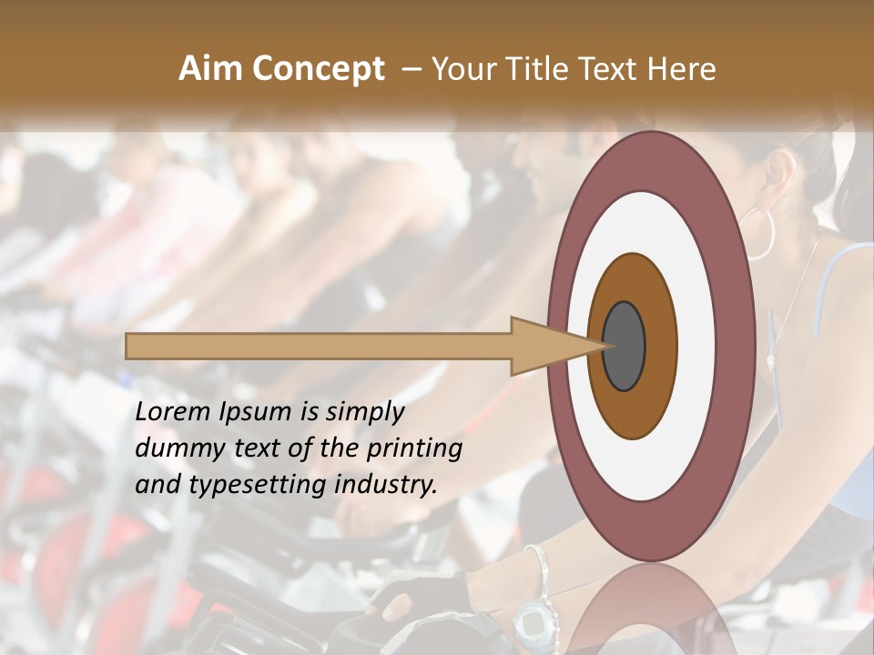 Sunrise Portrait Senior PowerPoint Template