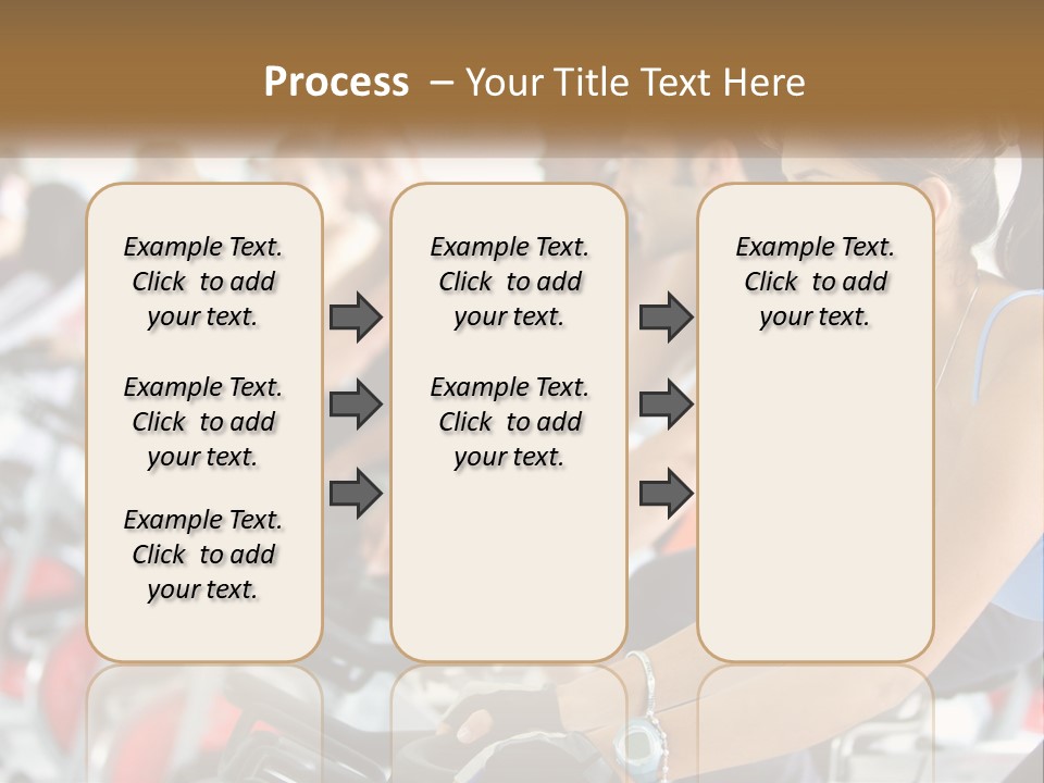 Sunrise Portrait Senior PowerPoint Template
