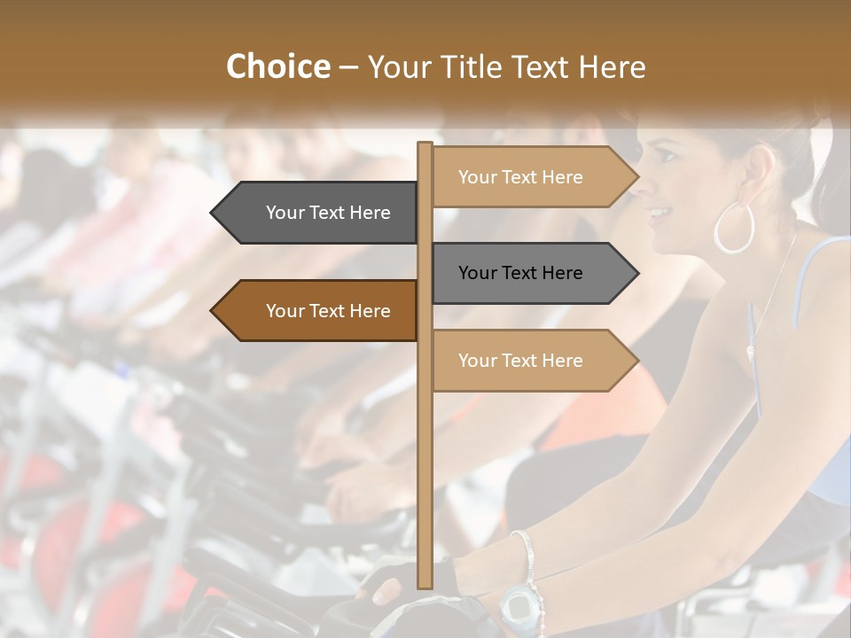 Sunrise Portrait Senior PowerPoint Template