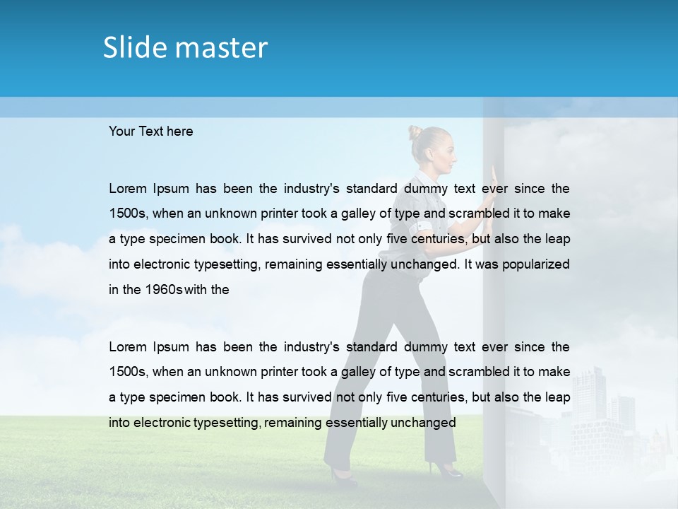 Sunset Senior Sea PowerPoint Template