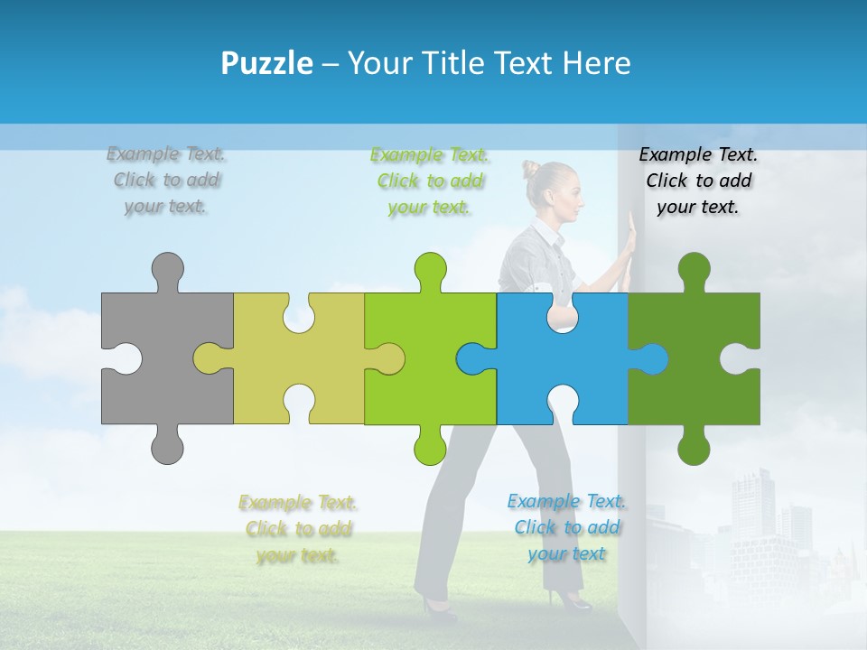 Sunset Senior Sea PowerPoint Template