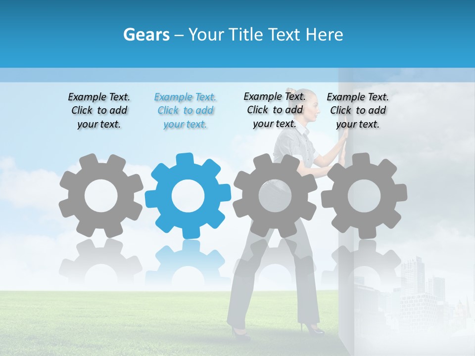 Sunset Senior Sea PowerPoint Template