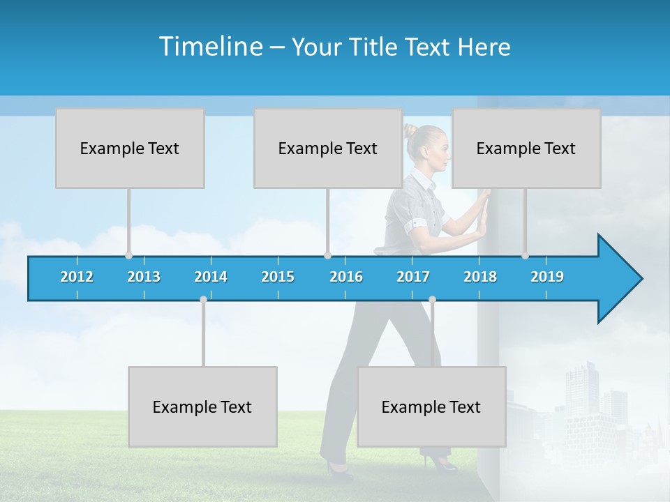 Sunset Senior Sea PowerPoint Template