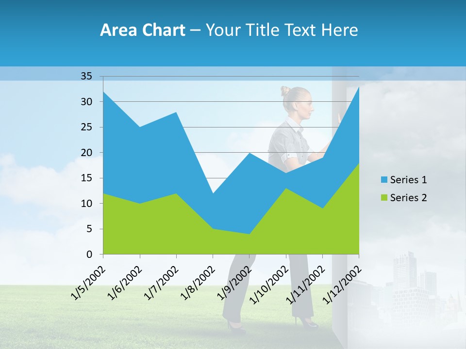 Sunset Senior Sea PowerPoint Template
