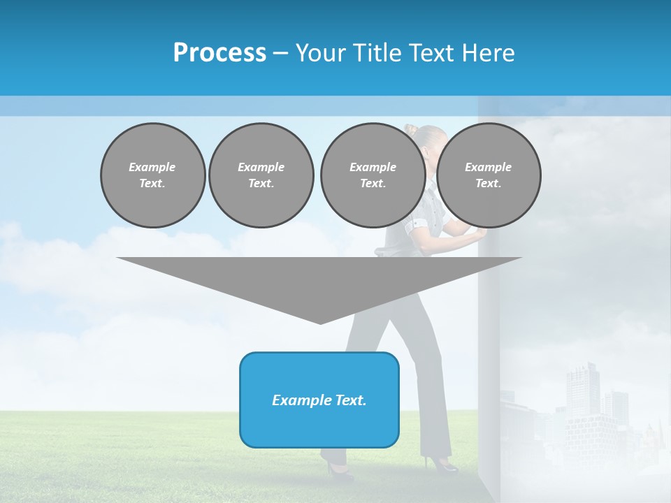 Sunset Senior Sea PowerPoint Template
