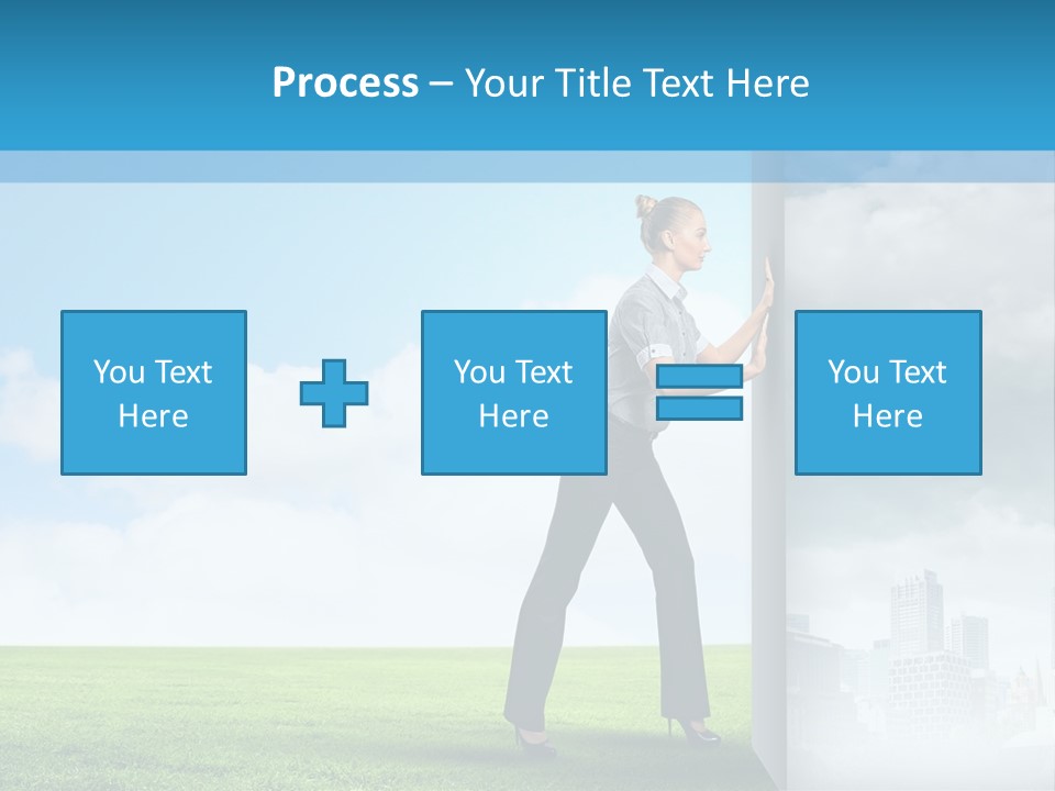Sunset Senior Sea PowerPoint Template