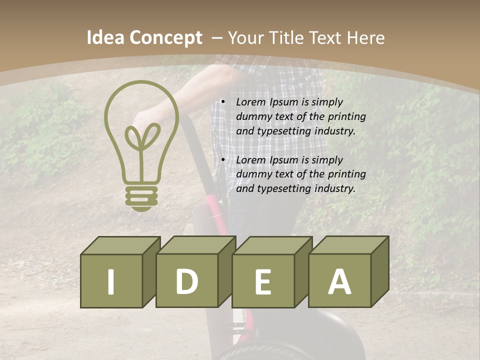 Calm Mother Sunrise PowerPoint Template