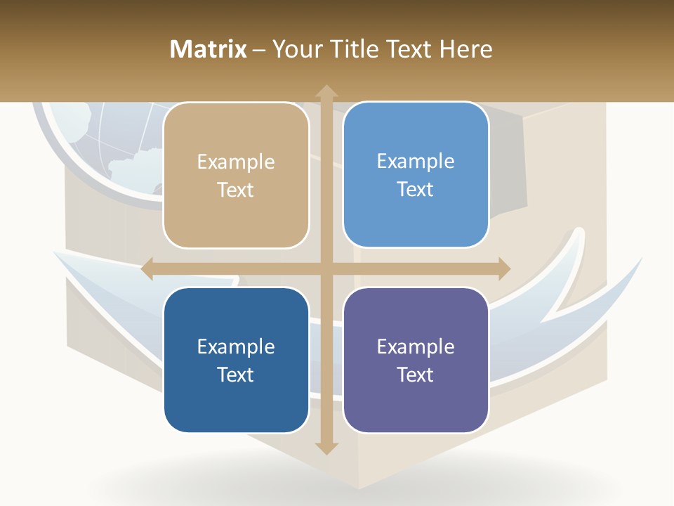 Standing Retired Water PowerPoint Template