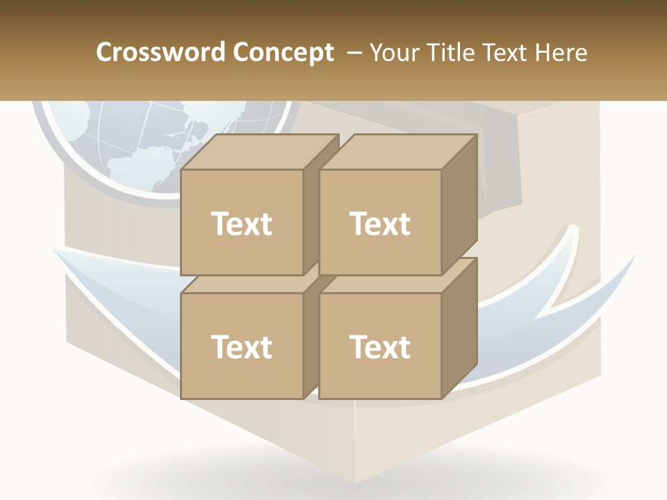 Standing Retired Water PowerPoint Template