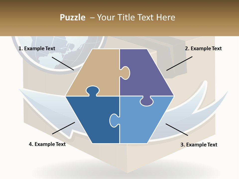 Standing Retired Water PowerPoint Template