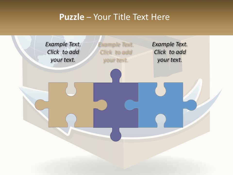 Standing Retired Water PowerPoint Template