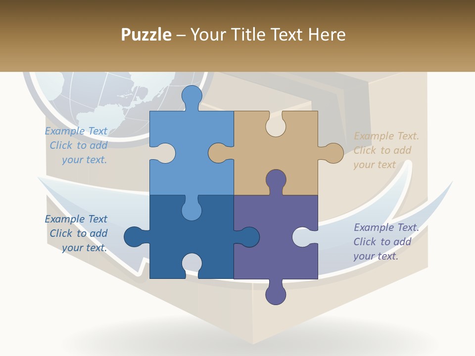 Standing Retired Water PowerPoint Template