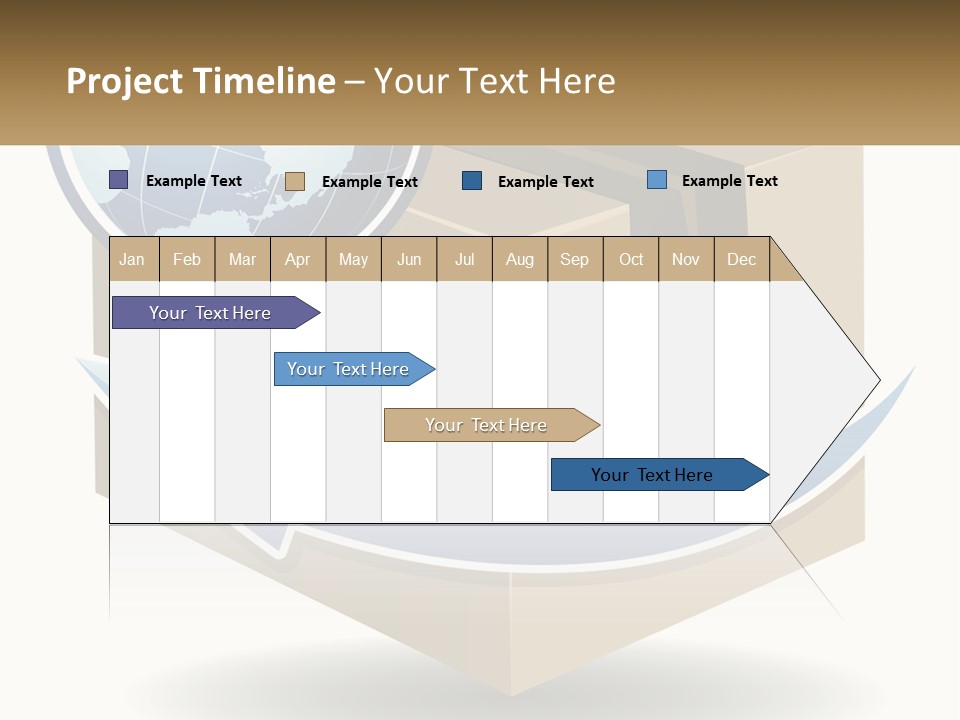 Standing Retired Water PowerPoint Template
