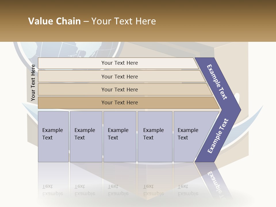 Standing Retired Water PowerPoint Template