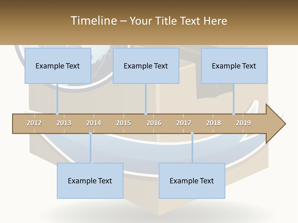 Standing Retired Water PowerPoint Template