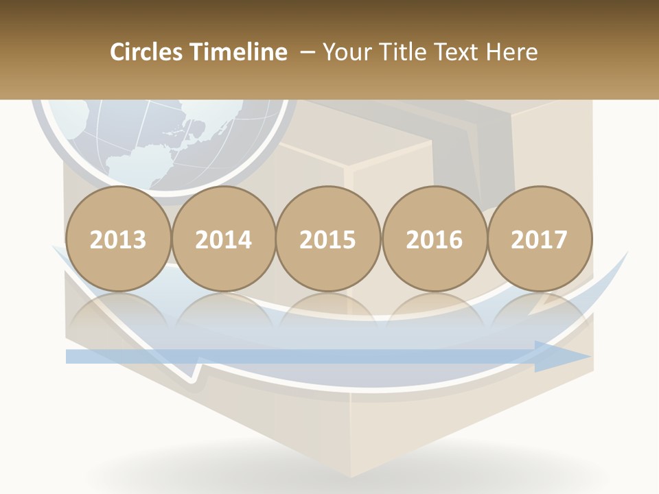 Standing Retired Water PowerPoint Template