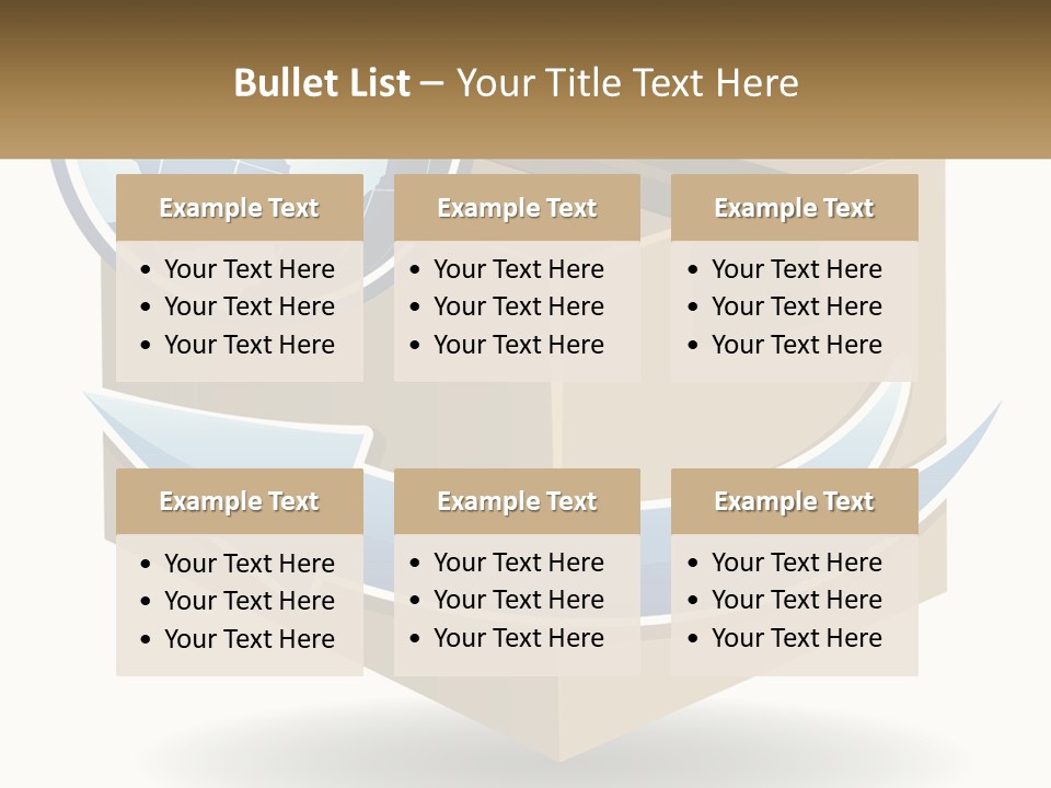 Standing Retired Water PowerPoint Template