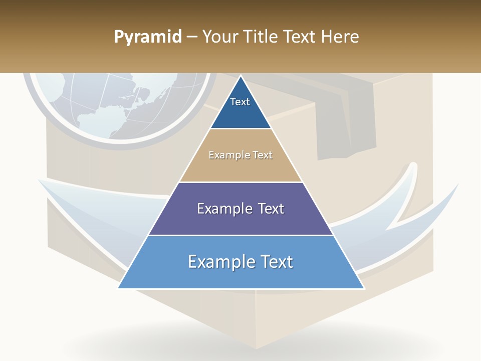 Standing Retired Water PowerPoint Template
