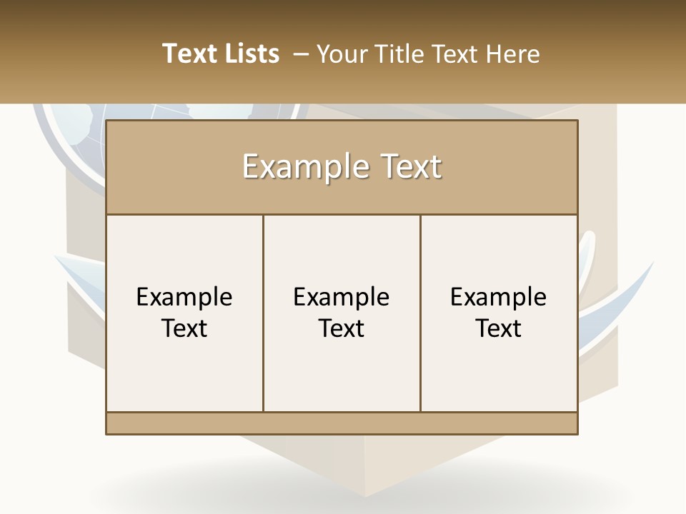 Standing Retired Water PowerPoint Template