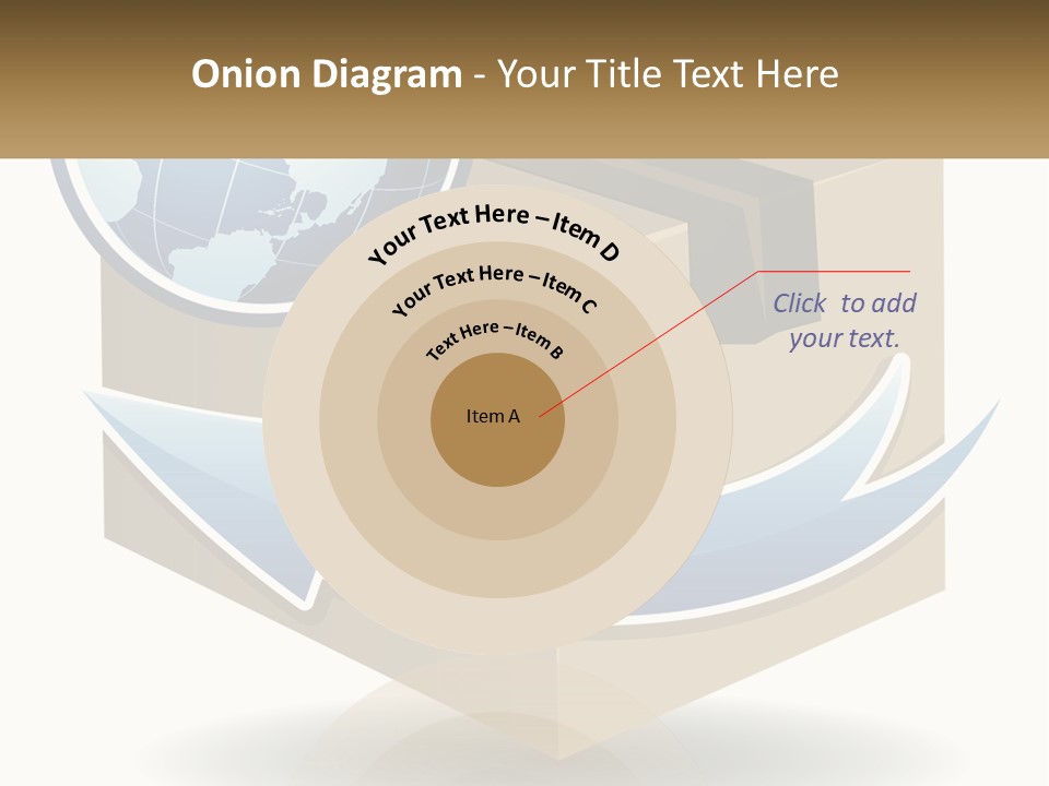 Standing Retired Water PowerPoint Template