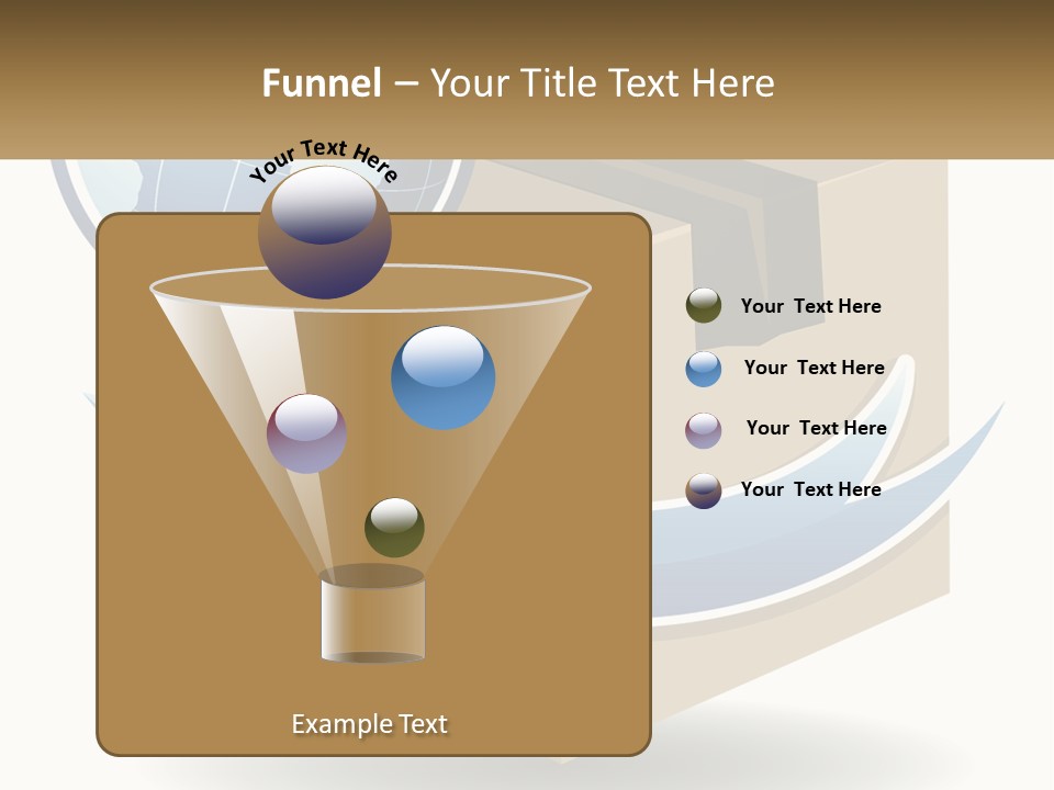 Standing Retired Water PowerPoint Template