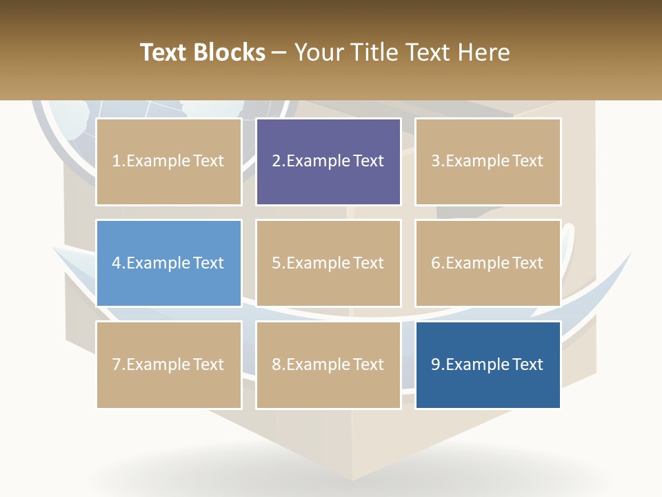 Standing Retired Water PowerPoint Template